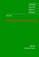 Herder: Philosophical Writings