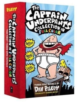 Captain Underpants Color Collection (Captain Underpants #1-3 Boxed Set)