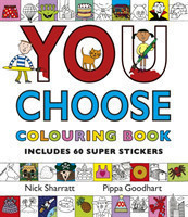 You Choose: Colouring Book with Stickers