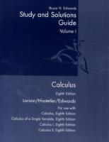 Student Study and Solutions Guide, Volume 1 for Larson/Hostetler/Edwards' Calculus, 8th