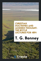 Christian Doctrines and Modern Thought