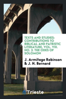 Texts and Studies