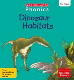 Dinosaur Habitats (Set 12) Matched to Little Wandle Letters and Sounds Revised