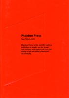 PHAIDON PRESS NEW TITLES 2010