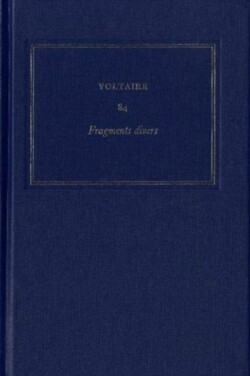 Œuvres complètes de Voltaire (Complete Works of Voltaire) 84