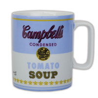Andy Warhol Campbell`s Soup Blue Mug