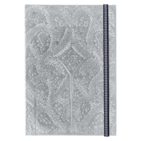 Christian Lacroix Silver B5 7" X 10" Paseo Notebook