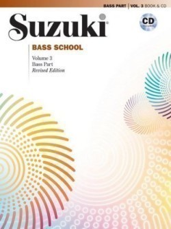 Suzuki Bass School, Bass Part, w. 1 Audio-CD. Vol.3