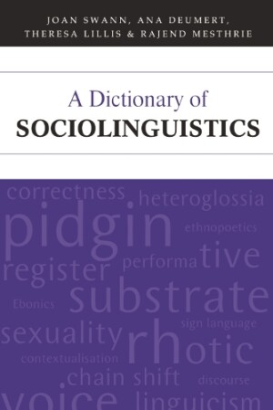 Dictionary of Sociolinguistics