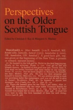 Perspectives on the Older Scottish Tongue