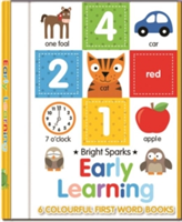 Early Learning - 6 Colourful First Word Books
