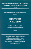 Culture in Action Studies in Membership Categorization Analysis