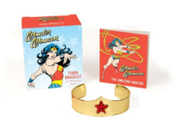 Wonder Woman Tiara Bracelet and Illustrated Book