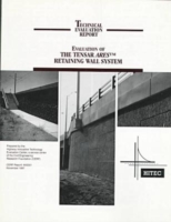 Evaluation of the Tensar ARES\uT\uM Retaining Wall System