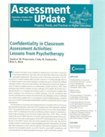 Assessment Update Volume 18, Number 5 September-october 2006