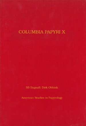 Columbia Papyri X