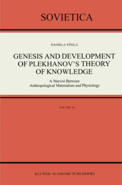 Genesis and Development of Plekhanov’s Theory of Knowledge