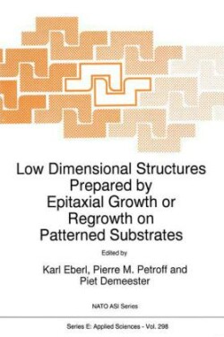 Low Dimensional Structures Prepared by Epitaxial Growth or Regrowth on Patterned Substrates