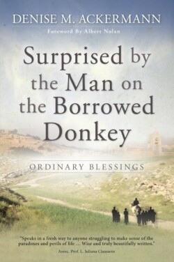 Surprised by the man on the borrowed donkey