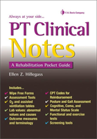 Pt Clinical Notes : a Rehabilitation Pocket Guide