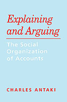 Explaining and Arguing The Social Organization of Accounts