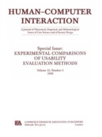 Experimental Comparisons of Usability Evaluation Methods