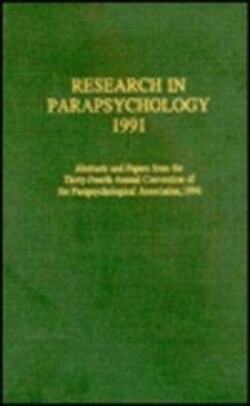 Research in Parapsychology 1991