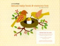Petit Collage Deluxe Baby Book and Memory Box
