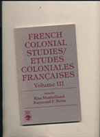 French Colonial Studies