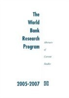 World Bank Research Program 2005-2007