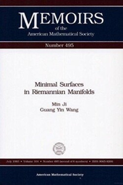 Minimal Surfaces in Riemannian Manifolds