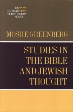 Studies in the Bible and Jewish Thought