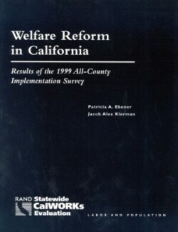 Welfare Reform in California