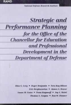 Strategic and Performance Planning for the Office of the Chancellor for Educational and Professional Development