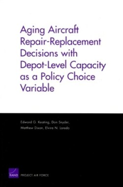 Aging Aircraft Repair-Replacement Decisions with Depot-Level Capacity as a Policy Choice Variable