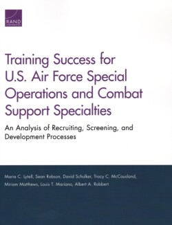 Training Success for U.S. Air Force Special Operations and Combat Support Specialties