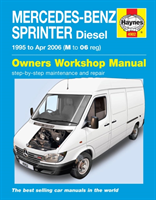 Mercedes-Benz Sprinter Diesel (95 - Apr 06) Haynes Repair Manual