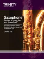 Saxophone Scales Grades 1-8 from 2015