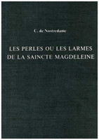 Les Perles ou Les Larmes de La Saincte Magdeleine