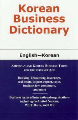 Korean Business Dictionary English-Korean