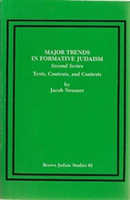 Major Trends in Formative Judaism, Second Series