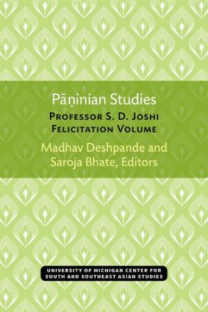 Paninian Studies S.D. Joshi Felicitation Volume