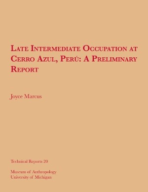 Late Intermediate Occupation at Cerro Azul, Perú, A Preliminary Report