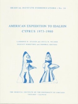 American Expedition to Idalion, Cyprus 1973-1980