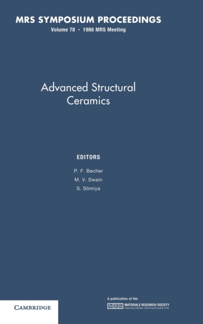 Advances in Structural Ceramics: Volume 78