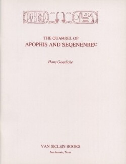 Quarrel of Apophis and Seqenenrec