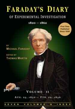 Faraday's Diary of Experimental Investigation - 2nd Edition, Vol. 2