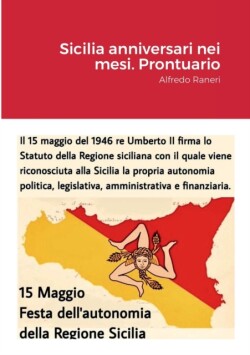 Sicilia Anniversari nei mesi. Prontuario