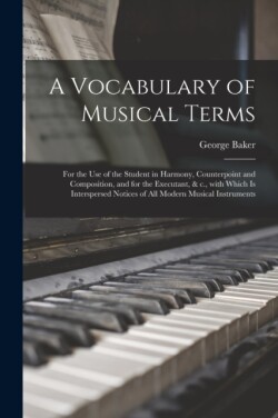 Vocabulary of Musical Terms [microform]