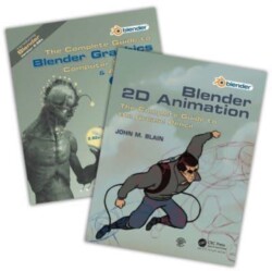 'The Complete Guide to Blender Graphics' and 'Blender 2D Animation'